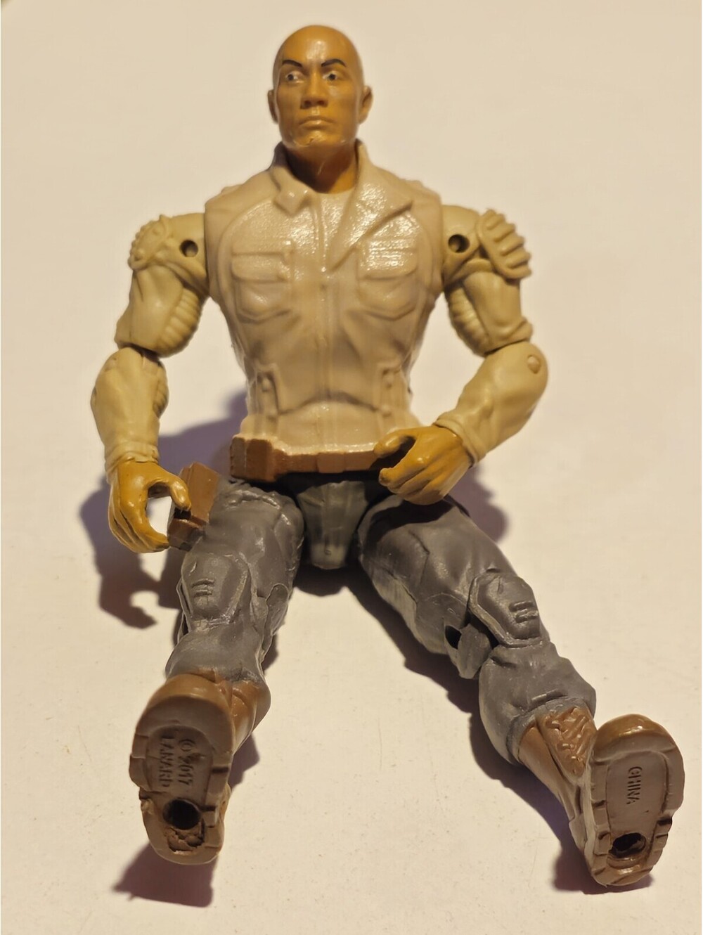 Lanard Jumanji Dwayne The Rock Johnson Dr. Bravestone 1/18 Scale Action Figure